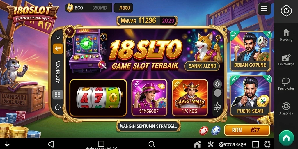 Tampilan gameplay 180SLOT yang menegangkan dan menarik.