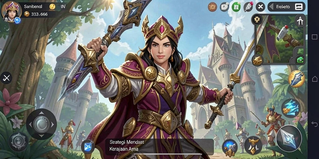 Tampilan gameplay seru dalam 333666 dengan strategi mendalam.