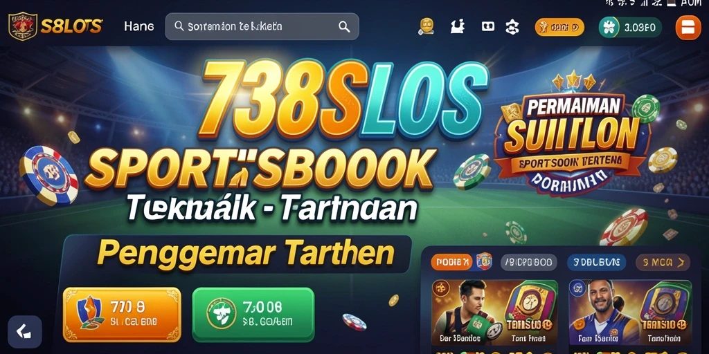 Tampilan gameplay menarik dari 738SLOTS dalam taruhan Sportsbook.
