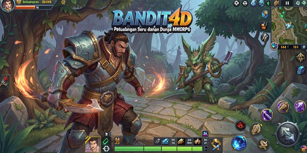 Gameplay menarik di dunia fantasi BANDIT4D.