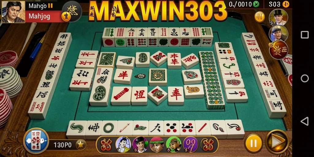Tampilan menarik dari gameplay Mahjong di MAXWIN303.