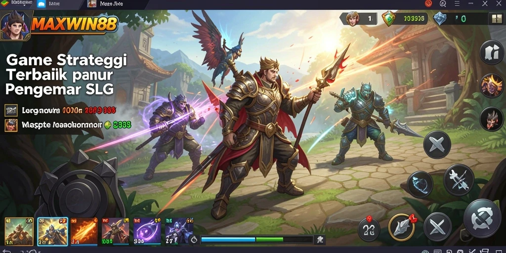 Tampilan gameplay MAXWIN88 yang seru dan mendebarkan.