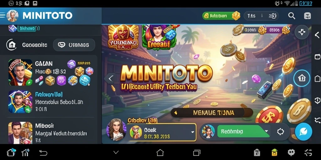 Tampilan antarmuka pengguna MINITOTO yang intuitif dan praktis.