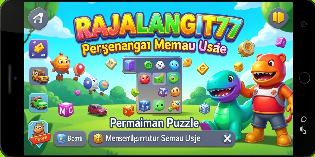 Menampilkan gameplay menarik dari RAJALANGIT77 saat menyelesaikan teka-teki.