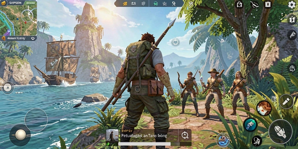 Tampilan memukau dari gameplay Open World di SVIPSIDN.