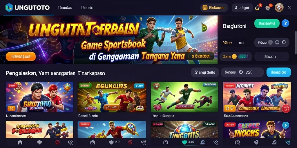 Tampilan gameplay real-time di UNGUTOTO saat memasang taruhan.