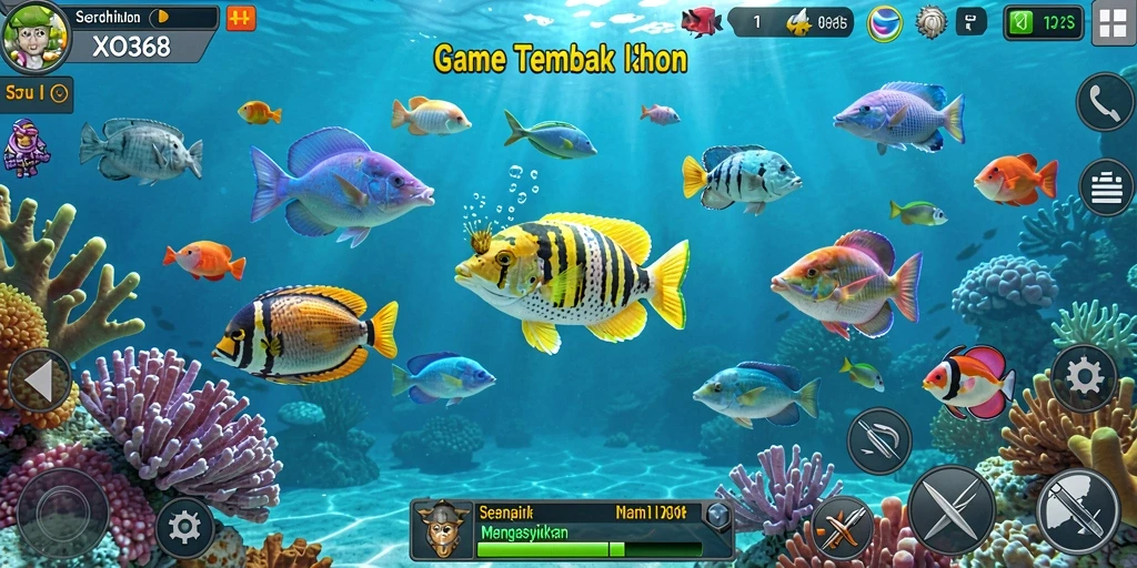 Tangkapan ikan yang menakjubkan dalam gameplay XO368.
